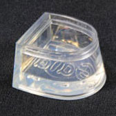 Cuban Sarokvédő cipőre méret: 17 x 18 mm - CLEAR (Szntelen)